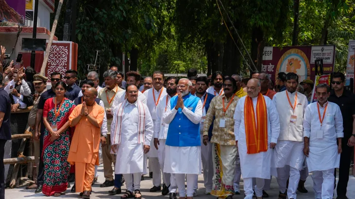 Modi's alliance heads for decisive win in key Indian state election