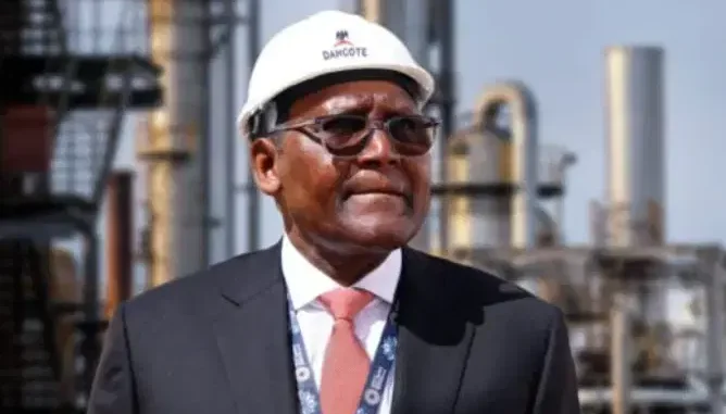 Trump Says He Is More Than Happy With Our Refinery Project - Dangote