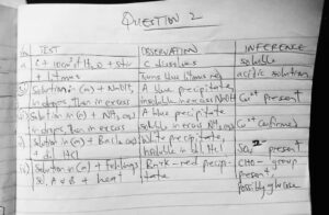 Waec 2026 Chemistry Practical Questions and Answers Waec 2026 Chemistry Practical Questions and Answers